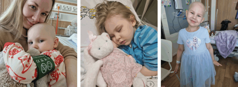 Leukemiapotilas Alisa Syrjä, 2v.