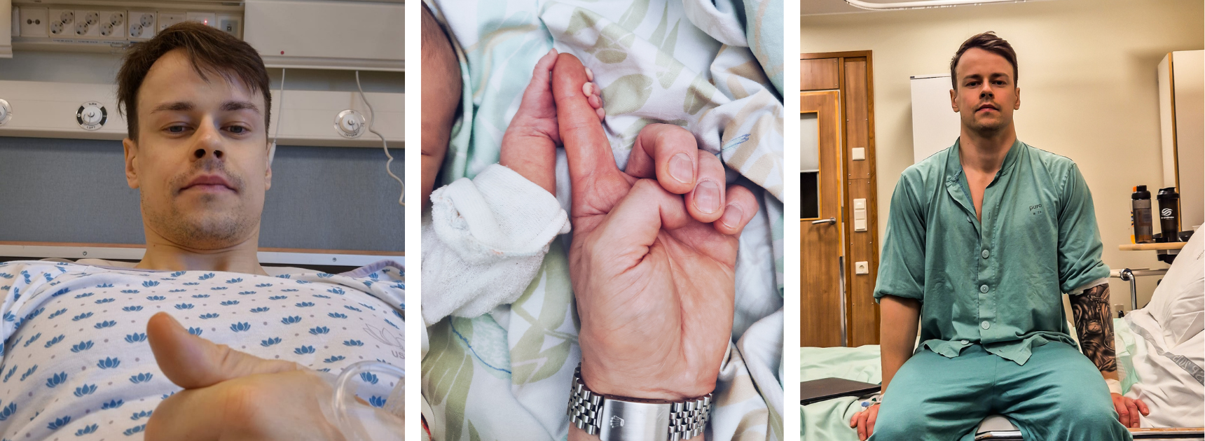 Kantasoluluovuttaja Eemeli Saros.